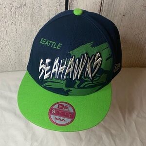 New Era 9FIFTY Seattle Seahawks Embroidered SnapBack Hat